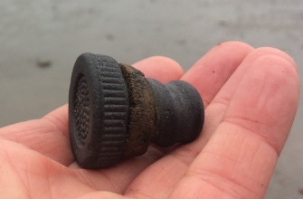 Vulcanite bottle stopper Vulcanite bottle stopper