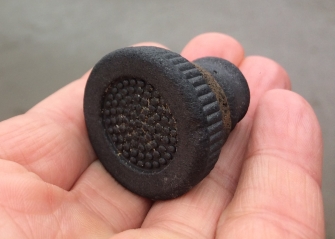 Vulcanite bottle stopper Vulcanite bottle stopper