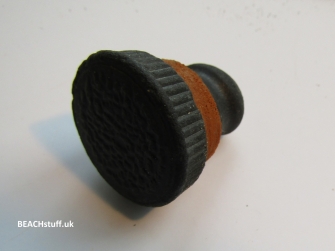 Vulcanite bottle stopper Vulcanite bottle stopper