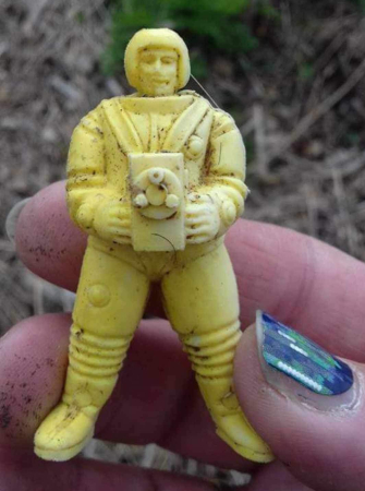 Yellow Rice Krispies spaceman